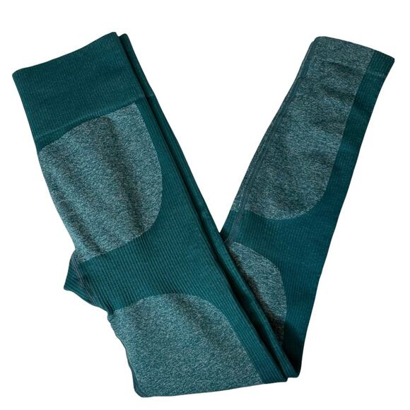 FITNESS EMPIRE Impact Seamless Instagram Leggings Small Ribbed Gym Yoga - Picture 1 of 3